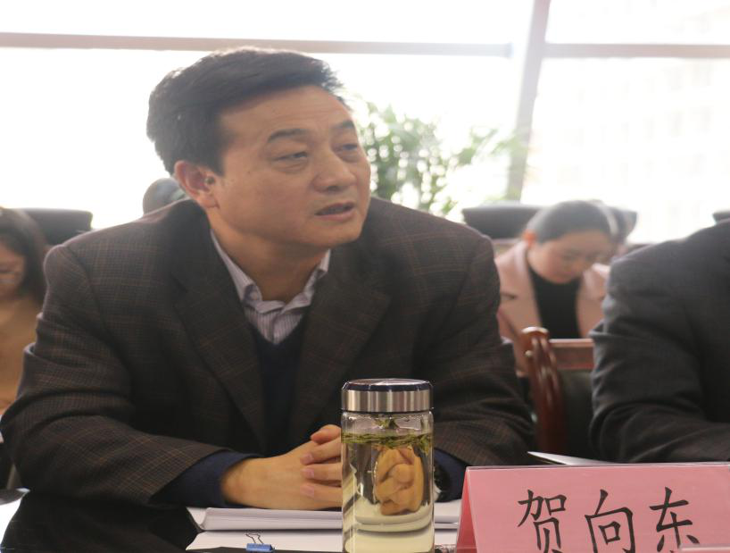 贺向东到陕西必赢网络游戏平台集团宣讲党的十九大精神