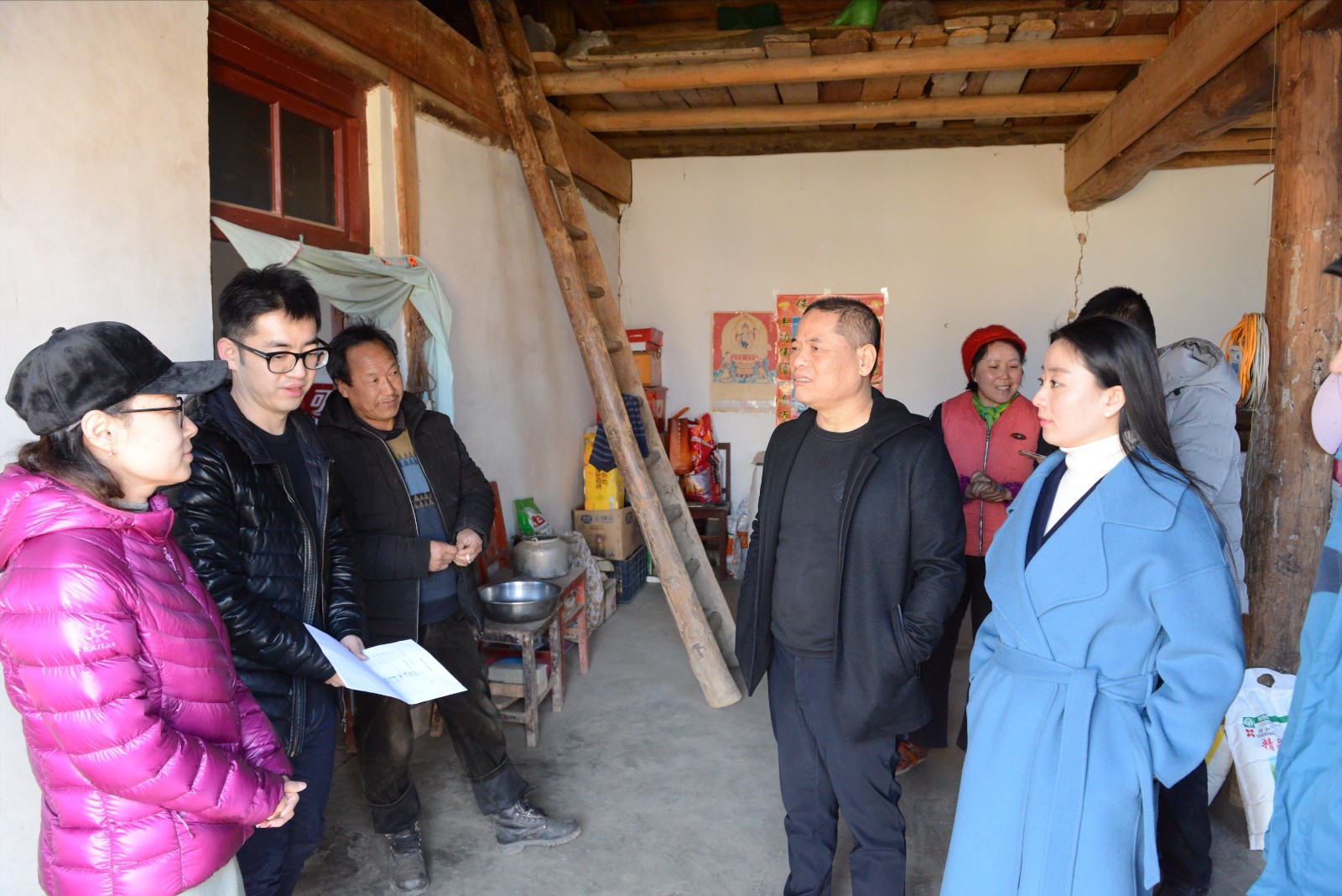 集团公司领导赴太白县驻村帮扶点走访慰问