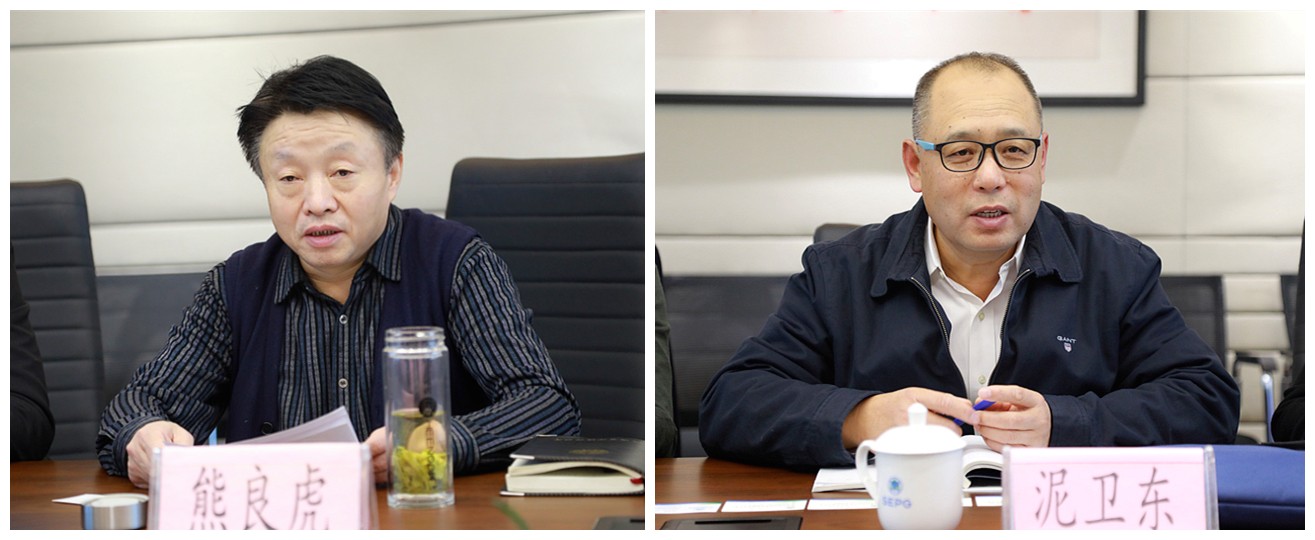 熊良虎会见中建材（北京）必赢网络游戏平台公司董事长泥卫东