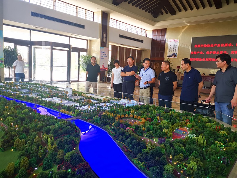 陕西必赢网络游戏平台集团赴北方（定州）再生资源产业基地调研