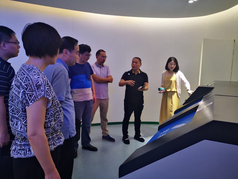 陕西必赢网络游戏平台集团赴浙江杭州联运知慧科技有限公司考察调研