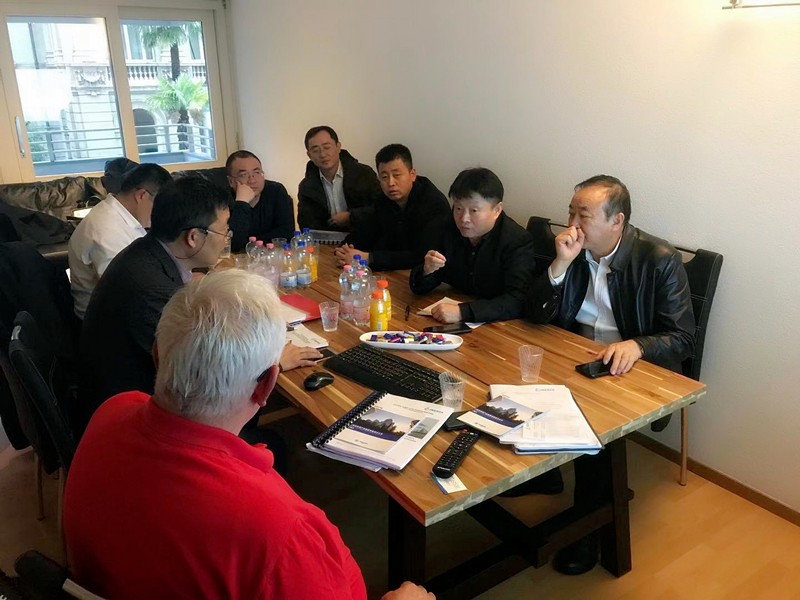 熊良虎赴瑞士Inerta公司访问交流 熊良虎赴瑞士Inerta公司访问交流