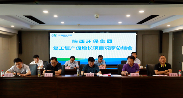陕西必赢网络游戏平台集团召开复工复产促增长项目观摩总结大会 陕西必赢网络游戏平台集团召开复工复产促增长项目观摩总结大会