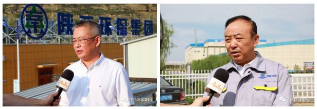 中省媒体采访团到陕西必赢网络游戏平台集团陕北片区重点项目集中采访