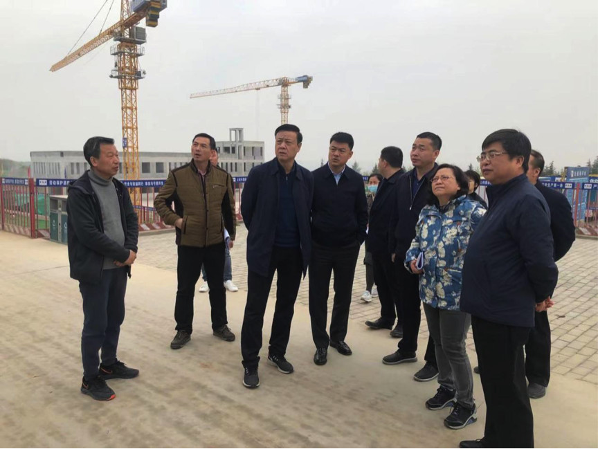 西安市人大常委会民宗侨外委主任张钢胜到水环境公司白鹿原水生态中心检查指导工作 西安市人大常委会民宗侨外委主任张钢胜到水环境公司白鹿原水生态中心检查指导工作