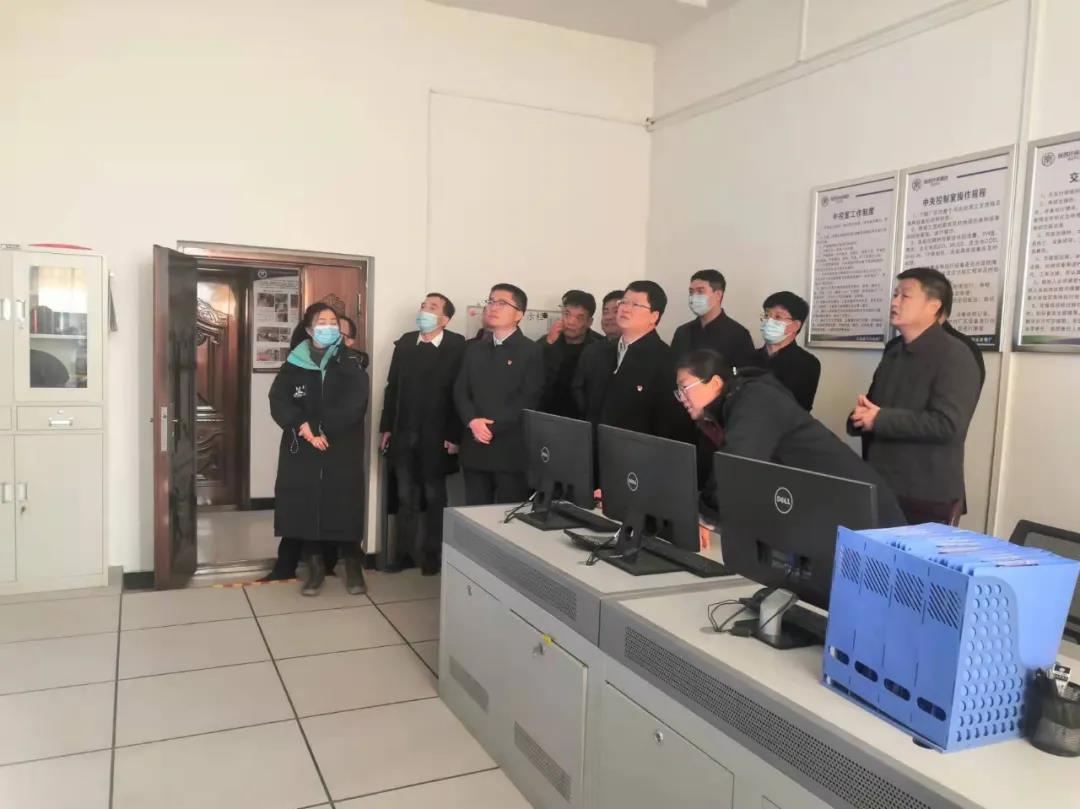 渭南市委副秘书长马世仓到水环境公司大荔城区污水处理厂调研 渭南市委副秘书长马世仓到水环境公司大荔城区污水处理厂调研