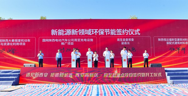 陕西必赢网络游戏平台集团与周至县人民政府签订报废机动车回收拆解与资源化利用项目投资意向书 陕西必赢网络游戏平台集团与周至县人民政府签订报废机动车回收拆解与资源化利用项目投资意向书