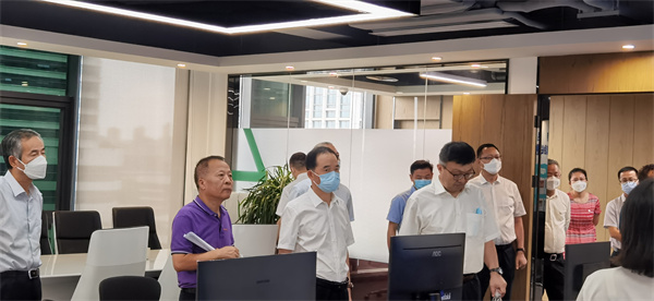 省国资委党委书记任国到秦创原陕西必赢网络游戏平台集团创新中心调研