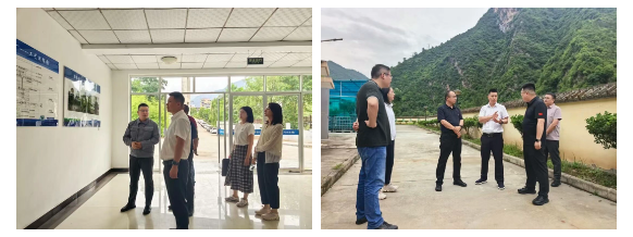 水环境公司主要负责人赴陕南片区项目一线调研